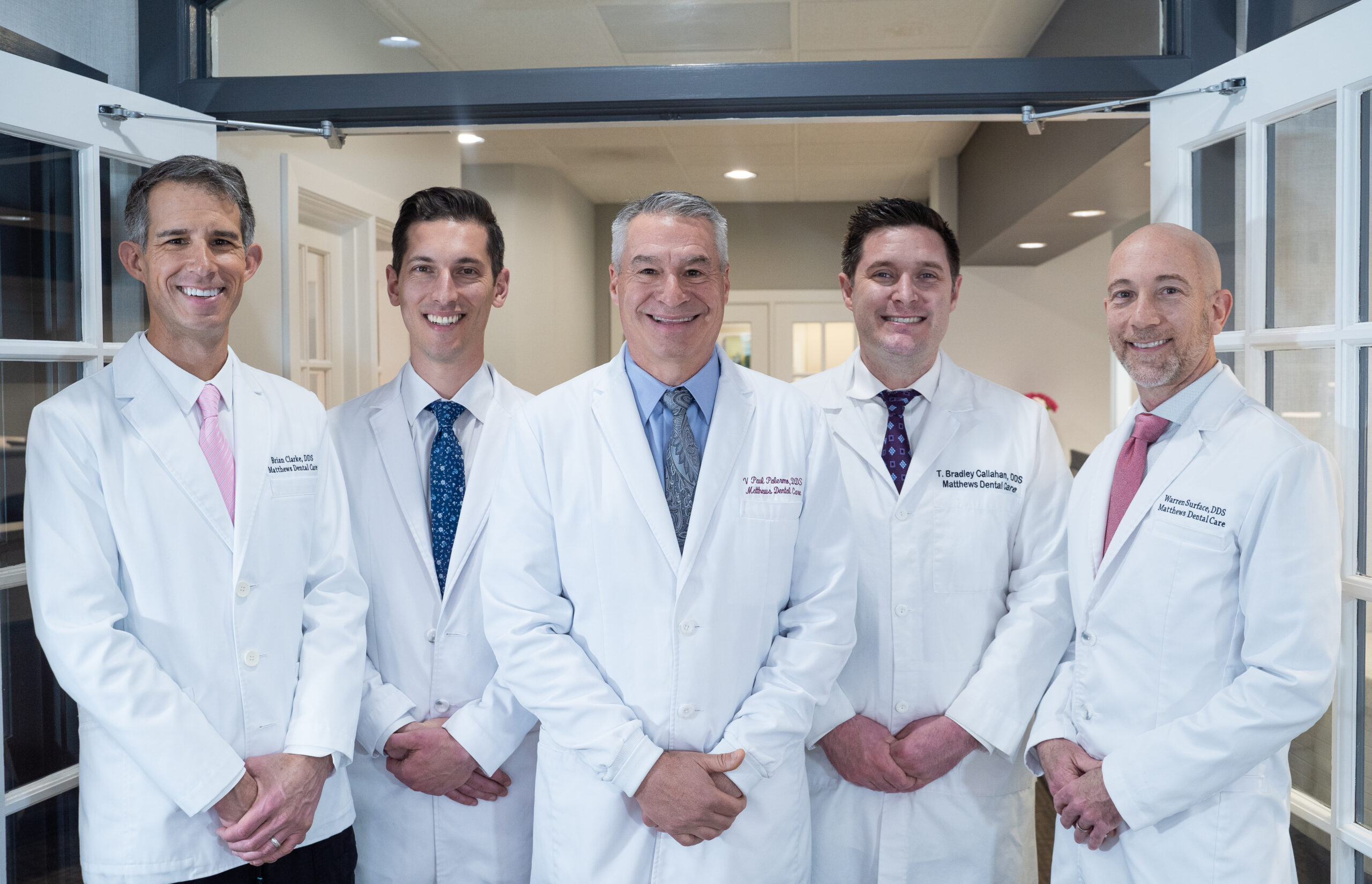 Doctors - Dr. Paul Palermo, Dr. Warren Surface, Dr. Brian Clarke, & Dr. Brad Callahan, T. Bradley Callahan, Gordon Averill